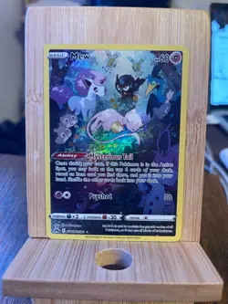 Pokemon TCG "Sleepy" Mew GG10/GG70 Crown Zenith: Galarian Gallery LP/NM - Image 1