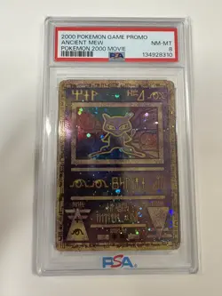 2000 POKEMON GAME MOVIE POKEMON 2000 MOVIE ANCIENT MEW PSA 8 (D) - Image 1