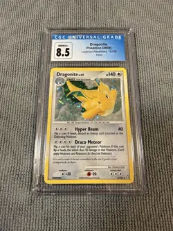 Dragonite 2/146 Holo - CGC 8.5 NM/Mint+ Pokemon 2008 Legends Awakened - Image 1