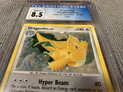 Dragonite 2/146 Holo - CGC 8.5 NM/Mint+ Pokemon 2008 Legends Awakened - Image 3