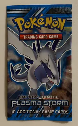 EMPTY Pokemon Plasma Storm LUGIA Booster Pack - Image 1