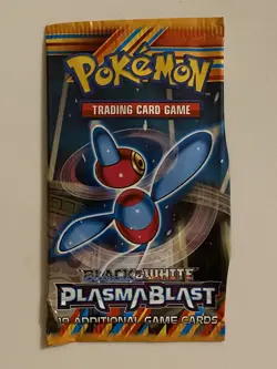 EMPTY Pokemon Black White Plasma Blast PORYGON Z Booster Pack - Image 1