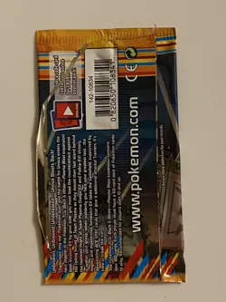 EMPTY Pokemon Black White Plasma Blast PORYGON Z Booster Pack - Image 2
