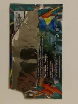 EMPTY Pokemon XY Furious Fists HAWLUCHA EX Booster Pack TORN - Image 2