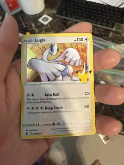 Lugia 022/025 Holo Rare - 2021 Pokemon Celebrations 25th Anniversary LP - Image 1