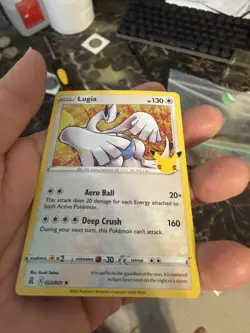Lugia 022/025 Holo Rare - 2021 Pokemon Celebrations 25th Anniversary LP - Image 2