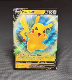 Pokemon TCG: Pikachu V SWSH198 - Black Star Promo - *NM* - Image 1