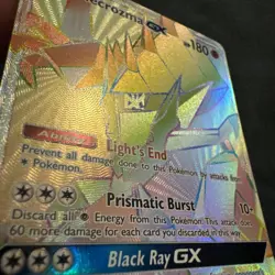 2017 Pokemon Sun & Moon Burning Shadows Necrozma GX #153/147 - Image 2