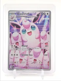WIGGLYTUFF 2025 POKEMON PHANTASMAL FLAMES ILLUSTRATION RARE 105/094 Q1991 - Image 1