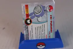 Topps Pokemon Vintage Poliwhirl Silver Foil 61 Holo LP - Image 2