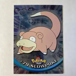 Pokemon Tv Animation Edition Series 2 Slowpoke #79 Foil Blue Logo 2000 LP/NM - Image 1