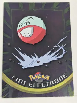 2000 Pokemon TV Animation Series 2 #101 Electrode Blue Logo Holo NM - Image 1