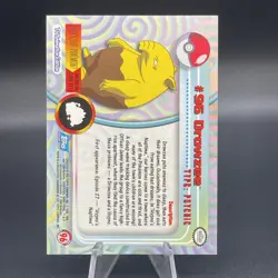 Pokemon Drowzee #96 Topps Blue Logo, Silver Foil, Series 2 - NM - Image 2