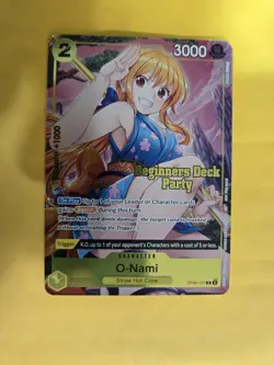 One Piece O-Nami OP06-101 Beginners Deck Party Winner - Image 1