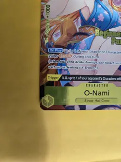 One Piece O-Nami OP06-101 Beginners Deck Party Winner - Image 2