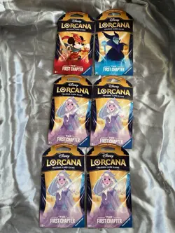 Disney Lorcana Trading Card Game The First Chapter Booster Pack - 12 Cards 4050368981714 - Image 1