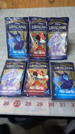 Disney Lorcana TCG The First Chapter Booster Pack Sealed Random Art 12 Cards - Image 3