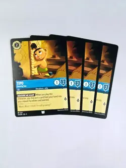 Tipo Growing Son 157/204 Playset 4 cards - Shimmering Skies Lorcana - Image 1