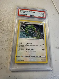 2025 POKEMON M24 EN-MCDONALD'S COLLECTION #014 RAYQUAZA PSA 10 131565469 - Image 1