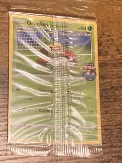 Grookey on the Ball Pokemon Card | Sealed UK Exclusive Futsal Promo - Image 1