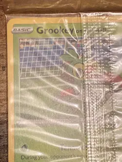 Grookey on the Ball Pokemon Card | Sealed UK Exclusive Futsal Promo - Image 2