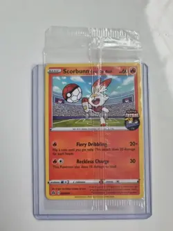 pikachu on the ball , eevee, sobble, grookey, scorbunny , sealed, pokemon, promo - Image 4