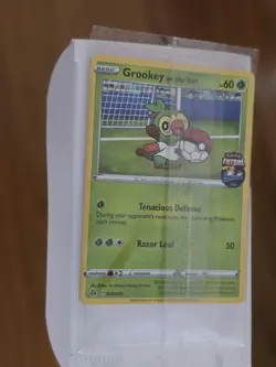 Pokemon BOX of 50x Promo Grookey On The Ball Card Futsal Box Fresh New - Image 1