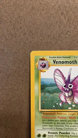 Venomoth Jungle 29/64 Rare non-holo LP - ungraded Pokemon Card - Image 2