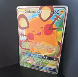 Pokemon TCG Dedenne GX 195a/214 Alternate Art Card NM Condition - Image 4