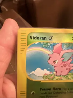 Pokemon Nidoran M Aquapolis Reverse Holo Card 96/147 - Image 2