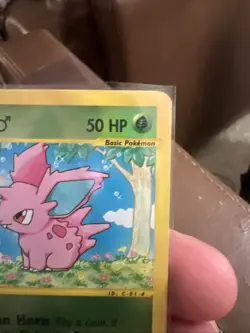 Pokemon Nidoran M Aquapolis Reverse Holo Card 96/147 - Image 3