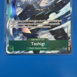One Piece Card Game Tashigi (Parallel) OP10-032 Super Rare NM English - Image 3
