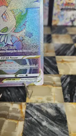 Pokemon TCG Shaymin VSTAR Rainbow Secret Rare Card 173/172 Brilliant Stars - Image 5