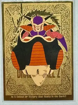 DRAGON BALL Z G-4 FRIEZA - GOLD FOIL Card 1999 - Image 1