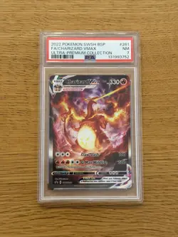 2022 Charizard VMAX SWSH261 SWSH Promo Cards Holo PSA 7 - Image 1