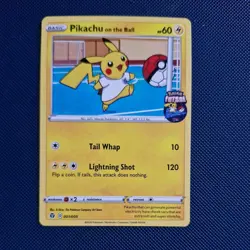Pikachu Sobble Scorbunny Eevee Grookey On The Ball Pokemon Futsal Promo NearMint - Image 4