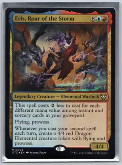 Eris, Roar of the Storm FOIL - Commander Outlaws of Thunder - MTG - Near Mint - Image 1