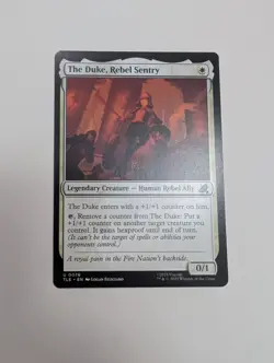 MTG - The Duke, Rebel Sentry - Avatar: The Last Airbender: Eternal-Legal NM/M - Image 1