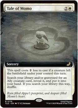 Tale of Momo 0176 TLE Extended Art Foil MTG Avatar NM/M - Image 2