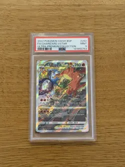 2022 Pokemon Charizard VSTAR SWSH262 Promo Ultra Rare PSA 9 - Image 1