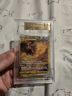 Japanese Origin Forme Palkia VSTAR Holo Pokemon TCG Beckett 9.5 - Image 2