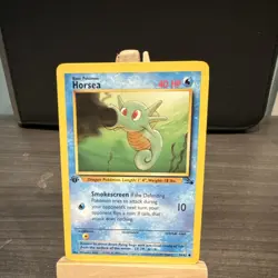 Pokemon Horsea Fossil 1st Edition (49/62) NM - Image 1