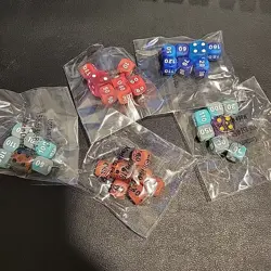 Pokemon Accessories Lunchbox Lot - Coins, Dice, Counters - Image 4