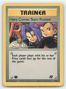 Pokemon Here Comes Team Rocket! (71) 1st Edition - Team Rocket 71/82 - NM - Image 1