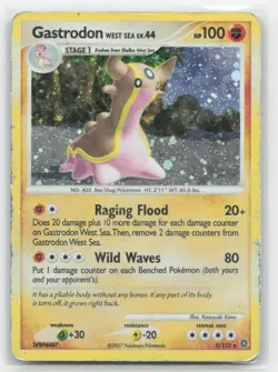Pokemon Gastrodon West Sea Holo - Secret Wonders 9/132 - HP - Image 1