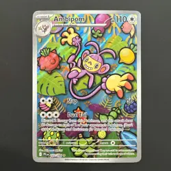 Ambipom 107/094 Phantasmal Flames Holo Pokemon NM - Image 1