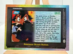 Topps Pokemon EP25 Pokemon Scent-Sation TV Animation edition Nm - Image 2