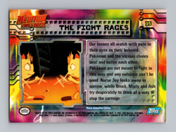 The Fight Rages (Charizard) - Mewtwo Strikes Back TOPPS Pokemon NON HOLO Meowth - Image 2