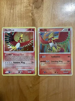 Pokemon Ho-oh 10/132 and 9/95 Lot - Secret Wonders and Call Of The Legends - Image 1