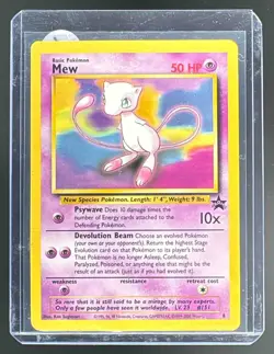 Mew 1999 Pokemon Wizards Black Star Promos #8 (A) - Image 1